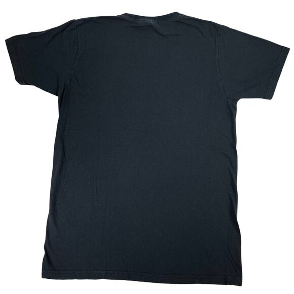 Bay Island Sportswear Orlando Tee Shirt Black Short Sleeve Crew Neck Medium - Picture 2 of 11